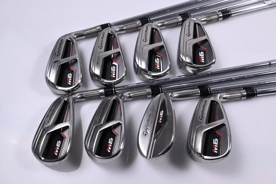Taylormade M6 Irons / 4-PW+SW / Regular Flex KBS Max 85 Shafts - Image 2 of 4