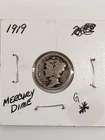 1919 U.S. DIME Z793-94