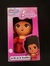 Barbie Micro Tennies Plush 1st Black Barbie In Red Brand New in Original Box