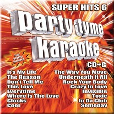 Party Tyme Karaoke - Party Tyme Karaoke: Super Hits 6 - Music CD