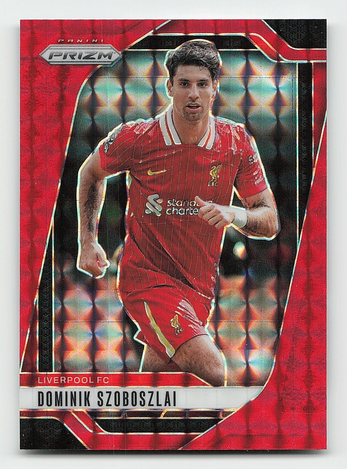 Dominik Szoboszlai 2024 Prizm Premier League #40 Red Mosaic Price