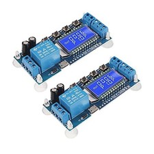 Time Delay Relay DC 5V 12V 24V Delay Controller Board Delay-off Cycle 2pcs