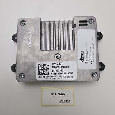 2017-2021 GMC Sierra Wireless Charging System Module 84162497