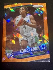 2025 Panini Prizm WNBA - Teresa Edwards #126 Orange Ice Prizm - MINNESOTA LYNX