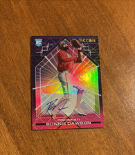 Ronnie Dawson 2022 Panini Recon Rookie Auto #11 Buckeyes Astros Reds RC