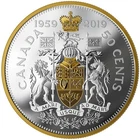 2019 Canada 50c  Pure Silver Coin - 60th Anniversary of the 1959 Half-Dollar