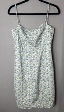 VTG Jill Michelle Spaghetti Strap floral dress Summer Cottagecore Graduation 8