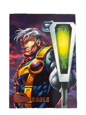 Excellent: Vintage 1996 Ultra Marvel Onslaught Cable Trading Card