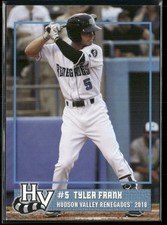 Tyler Frank 2018 Hudson Valley Renegades Team Set Card