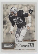 2016 Panini Classics Legends Glossy Ted Hendricks #183 HOF 0c4