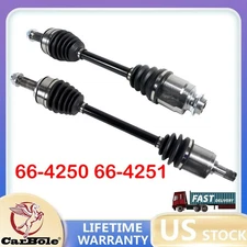 Pair Front CV Axle Shaft Set for Honda Accord 2.4L FWD 2008 2009 2010 2012-2014