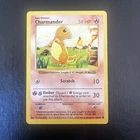 Shadowless Charmander Base Set Pokémon TCG 46/102 Unlimited Common