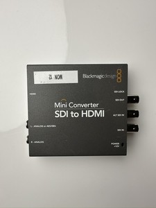 BLACKMAGIC DESIGN SDI TO HDMI MINI CONVERTER no power supply