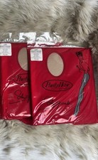 VTG SCHIAPARELLI Petite Neutral Pantyhose Sheer Tights Nylon 5  -5  3  -60s 2 Pairs