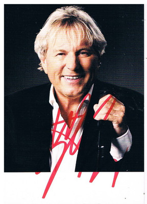 Bernhard Brink, original Autogramm auf Autogrammkarte