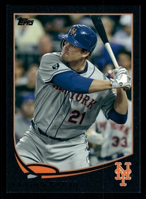 Lucas Duda New York Mets 2013 Topps Black #21 SN /62