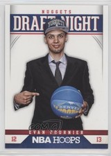 2012-13 NBA Hoops Draft Night Evan Fournier #16 Rookie RC 0u7