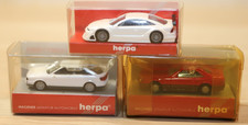3x Herpa, MB 500SL, Calibra, Audi Coupe, 2520, 2516, H0,  1:87, OVP