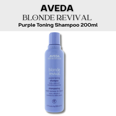 Aveda Blonde Revival Purple Toning Shampoo 200ml