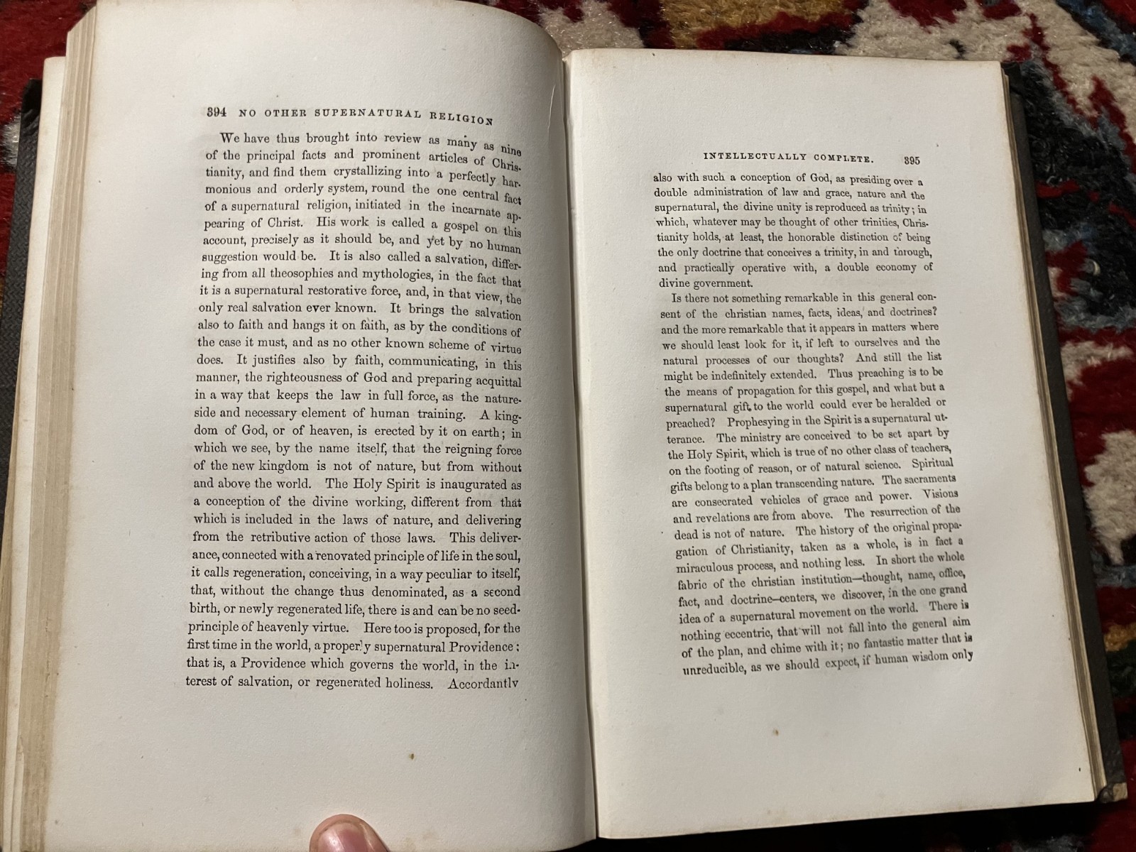 1863 NATURE and SUPERNATURAL Bushnell NOYES W MINER'S COPY Abe Lincoln friend