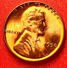 1950-P Lincoln Wheat Cent Penny GEM RED BU From an Original Bank Roll