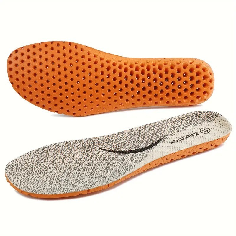 Knixmax Womens Mens Sneaker Insoles with Arch Support Breath