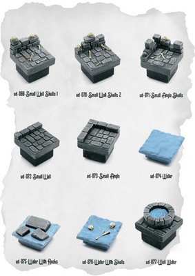 Dungeon Blocks Toxic Waters & Terrain Features (UD 069 to UD 077)
