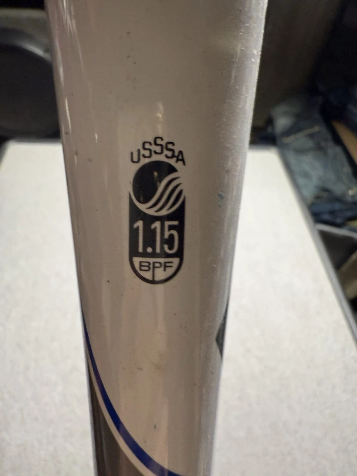 Бейсбольная бита Marucci F5 USSSA 28 дюймов/18 унций -10 Senior League ствол MSBF5X10 2 3/4 дюйма - Изображение 4 из 4