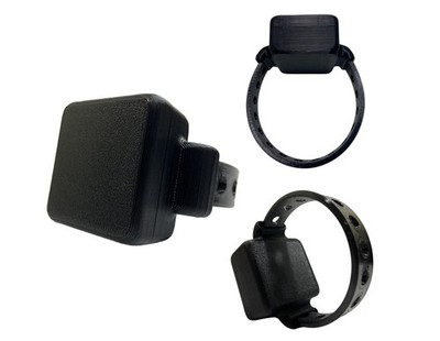 Fake/Prop - Ankle Monitor, House Arrest Bracelet, GPS Tracker One Size, Black 