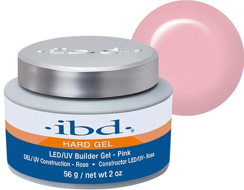 IBD Hard Gel LED/UV Builder Gel Pink, 1er Pack (1 x 56 g) Made in USA TPO FREE
