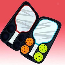 Pickleball Paddle Holder Racket Case Shockproof Protector Hard Case EVA Portable