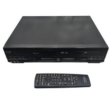 Sharp DV-NC72 DVD/VHS Player Combo w/ Remote ...