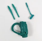 TMNT Action Figures Vintage COMPLETE CASEY JONES ACCESSORIES VG Condition 1989