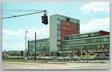 East Paterson New Jersey Elmwood Shopping Center Broadway Route 4 Postcard 1963