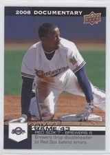 2008 Upper Deck Documentary Rickie Weeks #1353 0b6