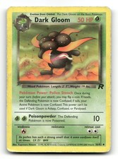 Dark Gloom 36/82 Uncommon Team Rocket Pokemon Unlimited HP on eBay