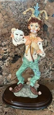 Vintage Clown Figurine Leonardo Collection “The Entertainer”