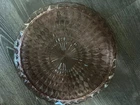 Vintage Jeanette Pink Depression Glass Windsor Diamond Large Serving Cake Plate
