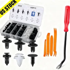 For Toyota 100Pcs Bumper Hood Clips Retainer Rivet Fastener Fender Push Pin USA
