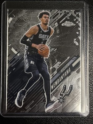 Topps 2025-26 Chrome Go Time Insert Victor Wembanyama Spurs Basketball GT-11