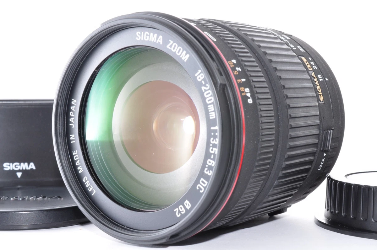 Sigma DC 18-200mm Focal Camera Lenses for sale | eBay