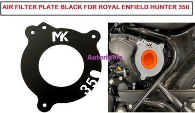 AIR FILTER PLATE BLACK FIT FOR ROYAL ENFIELD HUNTER 350