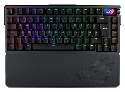 ASUS ROG Azoth Extreme 75% Gaming Tastatur, Mechanische ROG NX-Snow-Switches ...