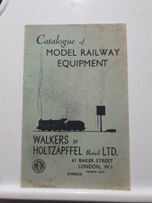 Model Railway Equipment Walkers & Holtzapffel Catalogue (R5S4B5)