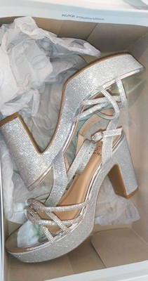 Super M Pumps Schuhe Abendschuhe High Heels Gr 37 Neu! Glänzend