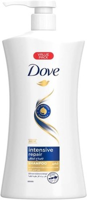 Dove Intensive Repair Shampoo 1000ml For Damaged Dry Hair Bio-Restore Value Pack