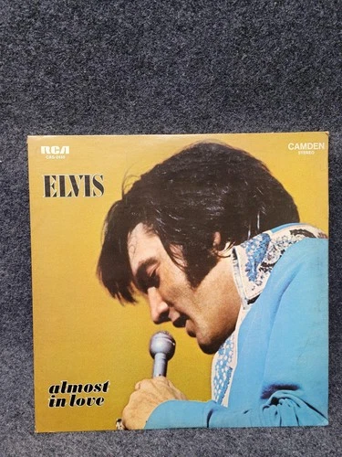 Vintage Elvis Presley Vinyl LP Album Almost In Love 1970 RCA Camden CAS-2440 USA