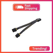 TeamProfitcom CPU 8 Pin Splitter ATX CPU 8 Pin Female to Dual 8 4 4 Pin Male EP