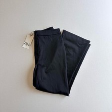 Zara Satin Bootcut Pants