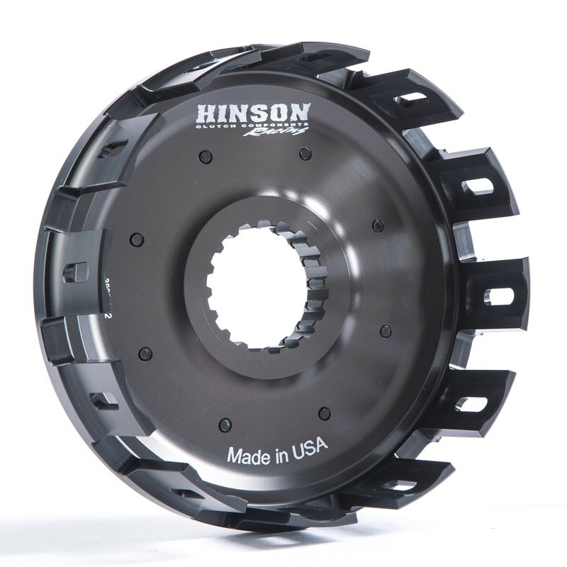 Carter d'embrayage HINSON de qualité supérieure en alu anodisé pour Suzuki RMZ450